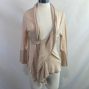Anthropologie Cream Cardigan Sweater